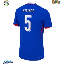 Frankrike Jules Kounde #5 Hjemmedrakt EM 2024 Kortermet